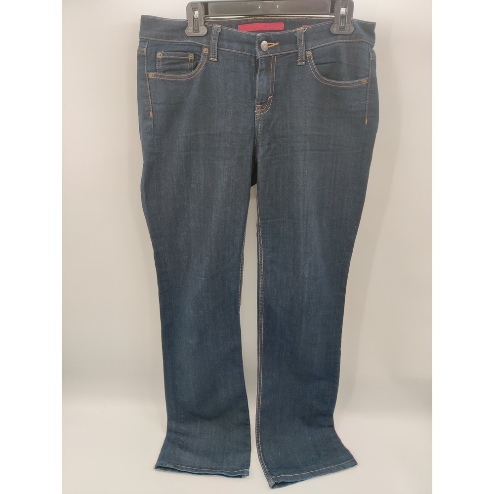 Banana Republic Womens Skinny Bootcut Jeans Dark Wash Indigo Size 30/10